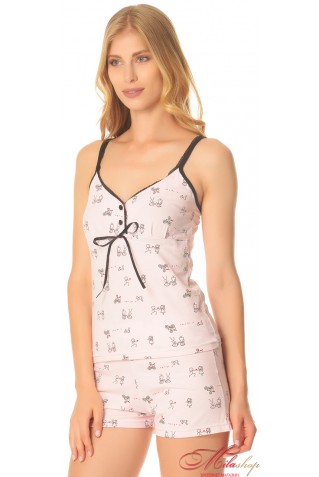 Женская пижама с шортами Barwa 0089/79